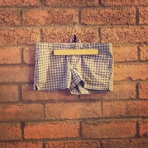 Nike Gray Check Shorts EUC